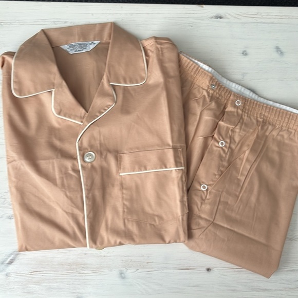 Vintage Sears Perma Prest, Cotton Blend Pajamas. Men’s Size M 38-40 - Picture 1 of 8